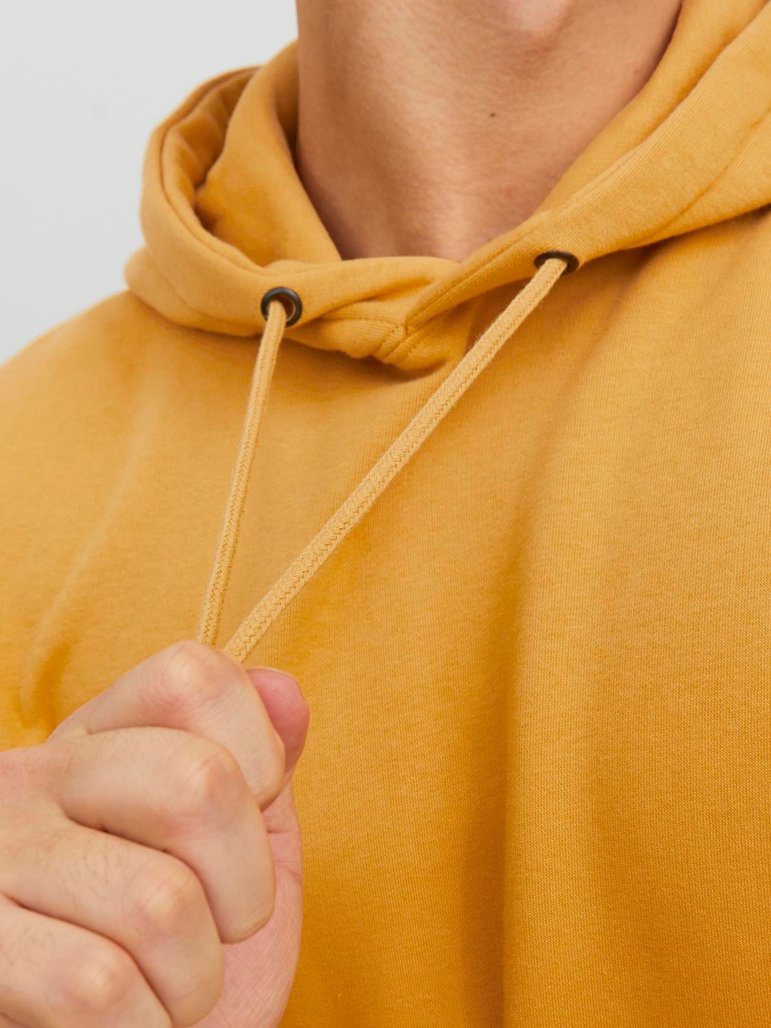 Jack & Jones Effen Hoodie -Honey Gold - 12208157