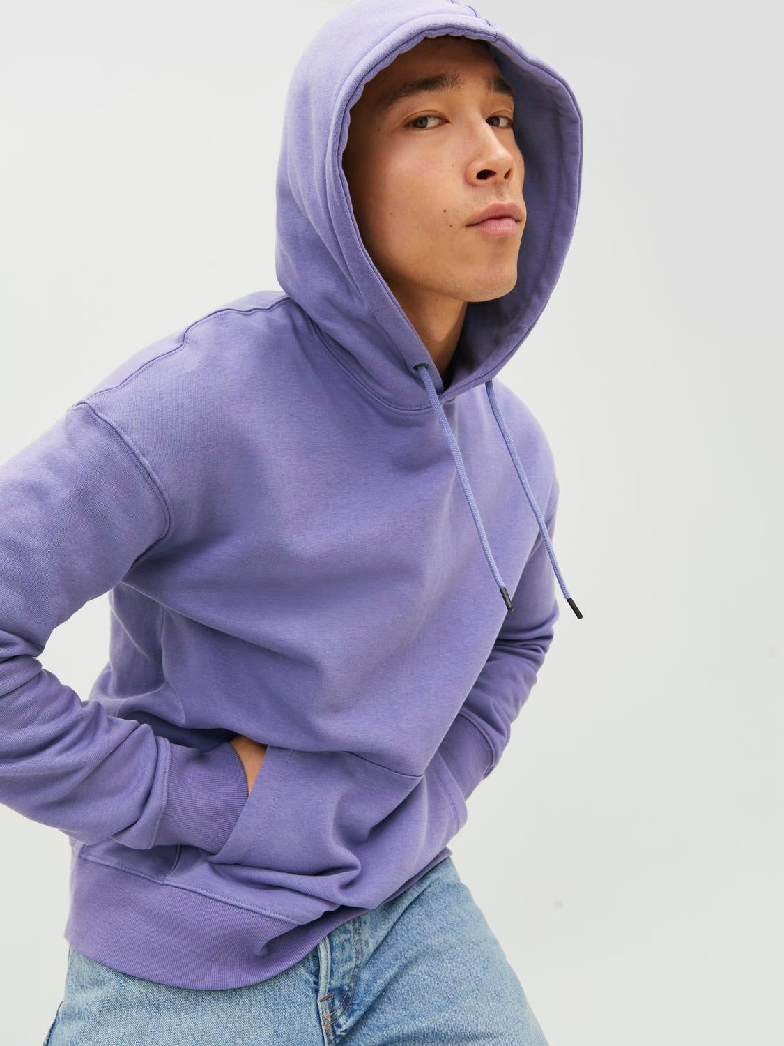 Dark purple mens hoodie discount