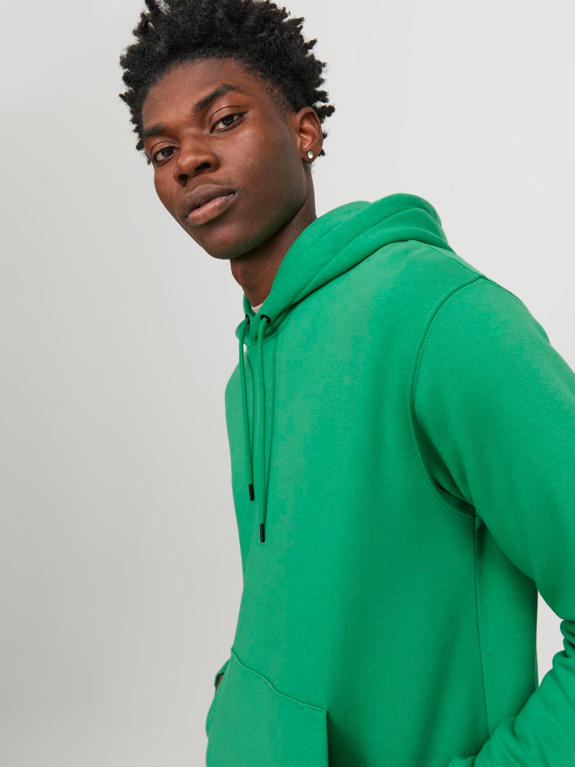 Sweat a capuche online vert