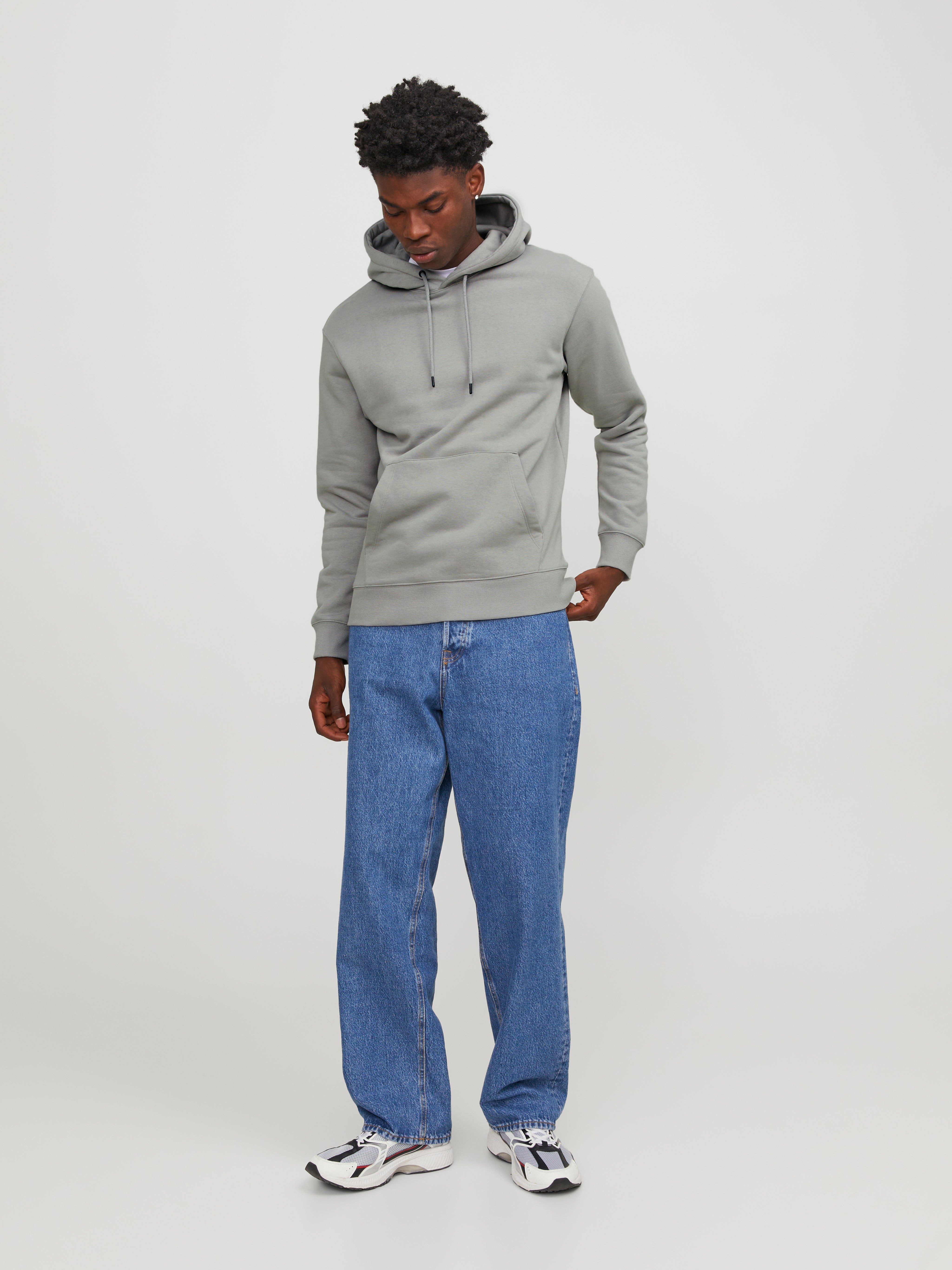 Thumbnail - Einfarbig Kapuzenpullover