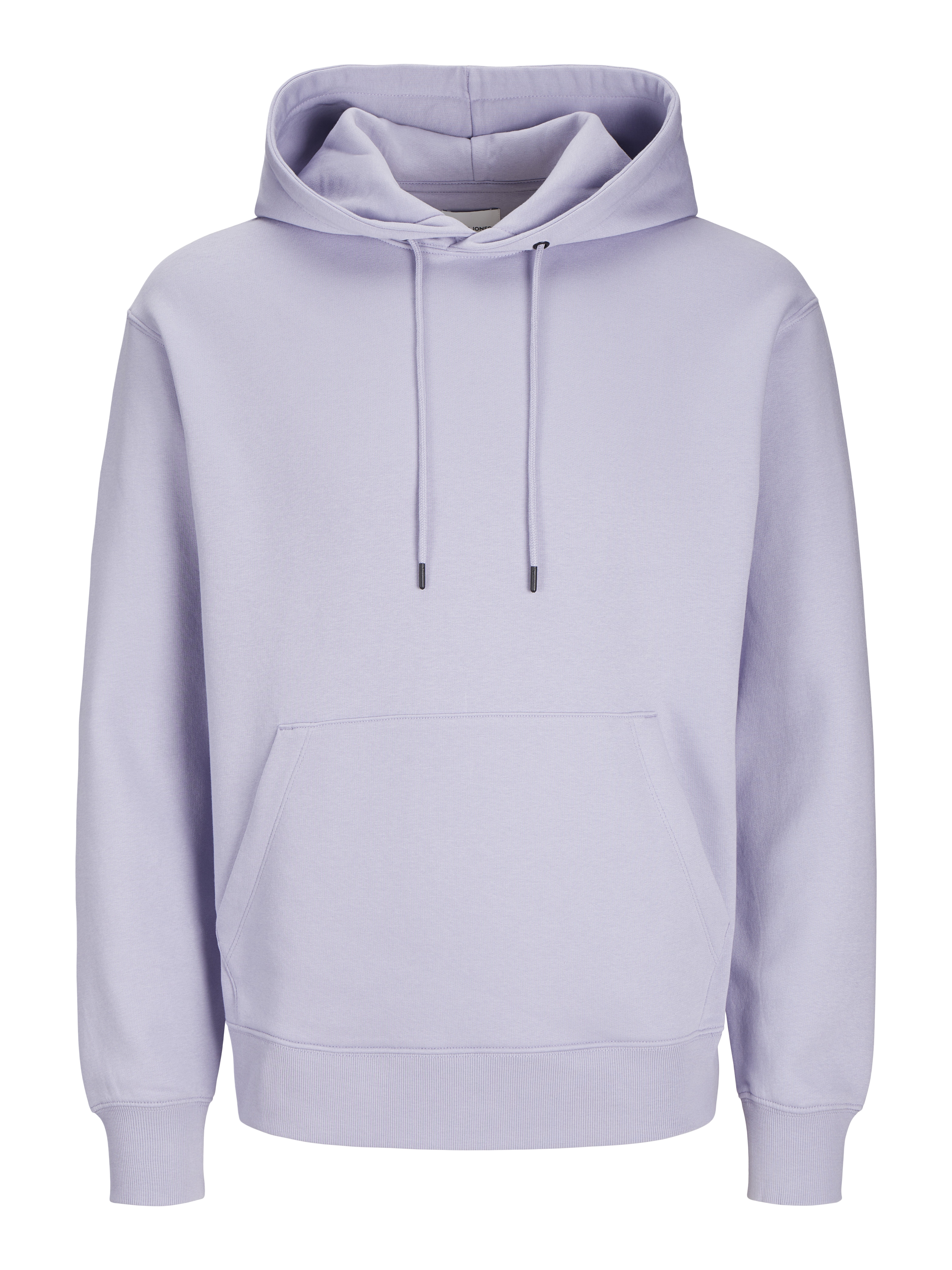 Einfarbig Kapuzenpullover Helles Lila Jack Jones