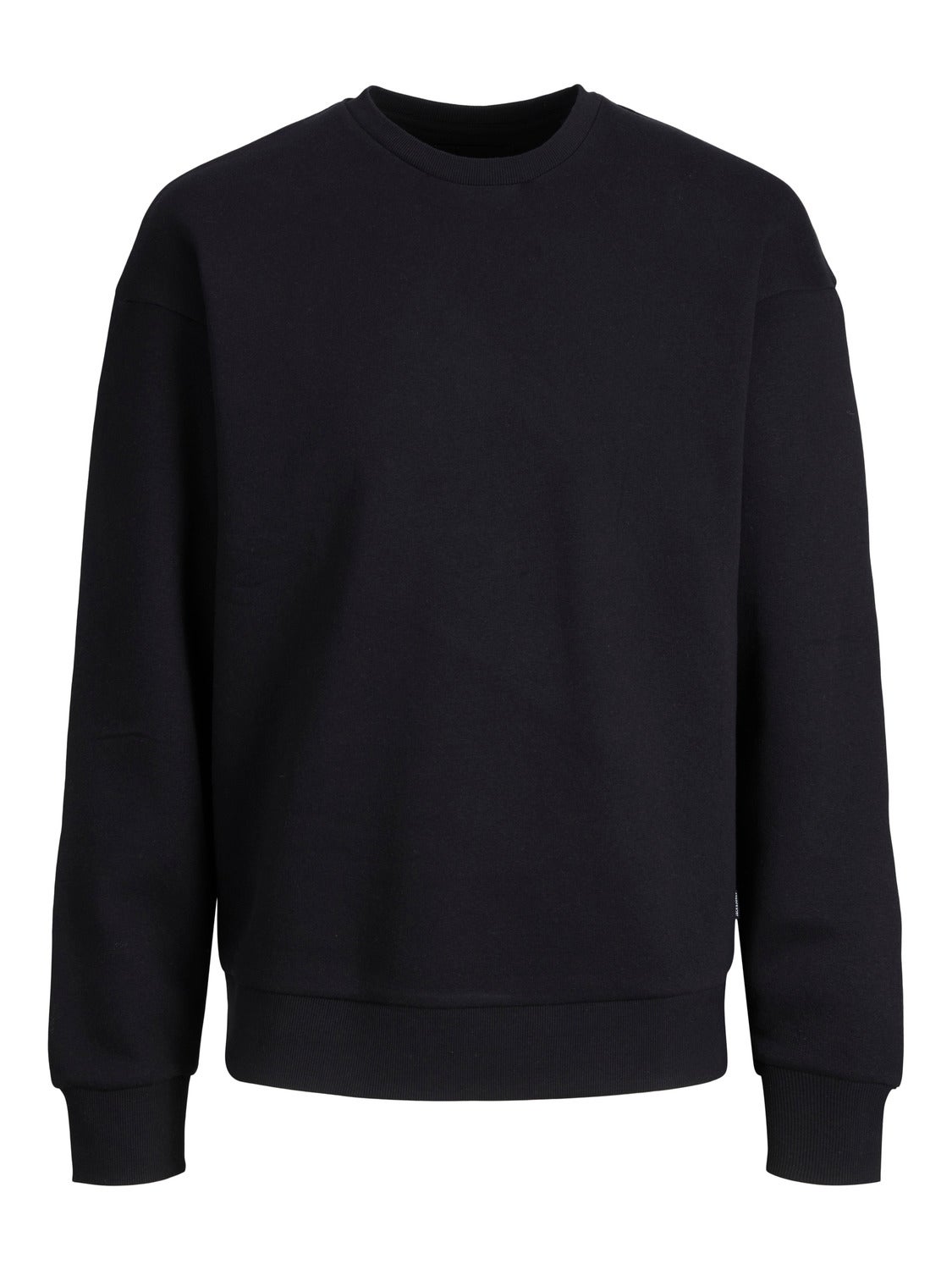 black crew jumper