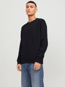 Jack & Jones Sweatshirt Liso -Black - 12208182