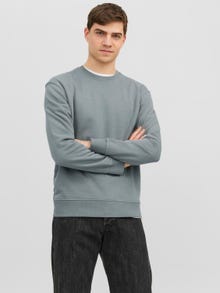 Jack & Jones Einfarbig Sweatshirt mit Rundhals -Sedona Sage - 12208182