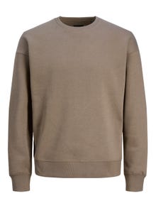 Jack & Jones Plain Crew neck Sweatshirt -Falcon - 12208182
