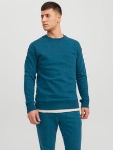 Jack & Jones Plain Crewn Neck Sweatshirt -Sailor blue - 12208182