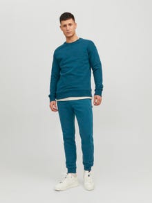 Jack & Jones Effen Sweatshirt met ronde hals -Sailor blue - 12208182