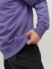 Jack & Jones Plain Crew neck Sweatshirt -Twilight Purple - 12208182