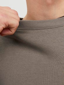 Jack & Jones Ensfarvet Sweatshirt med rund hals -Bungee Cord - 12208182