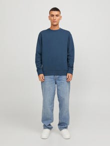 Jack & Jones Plain Sweatshirt -Ensign Blue - 12208182