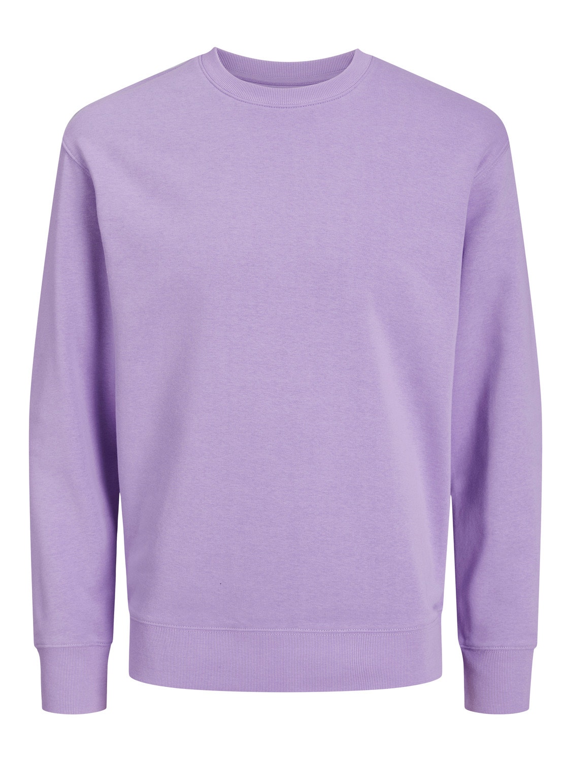 Jack & Jones Plain Crew neck Sweatshirt -Purple Rose - 12208182