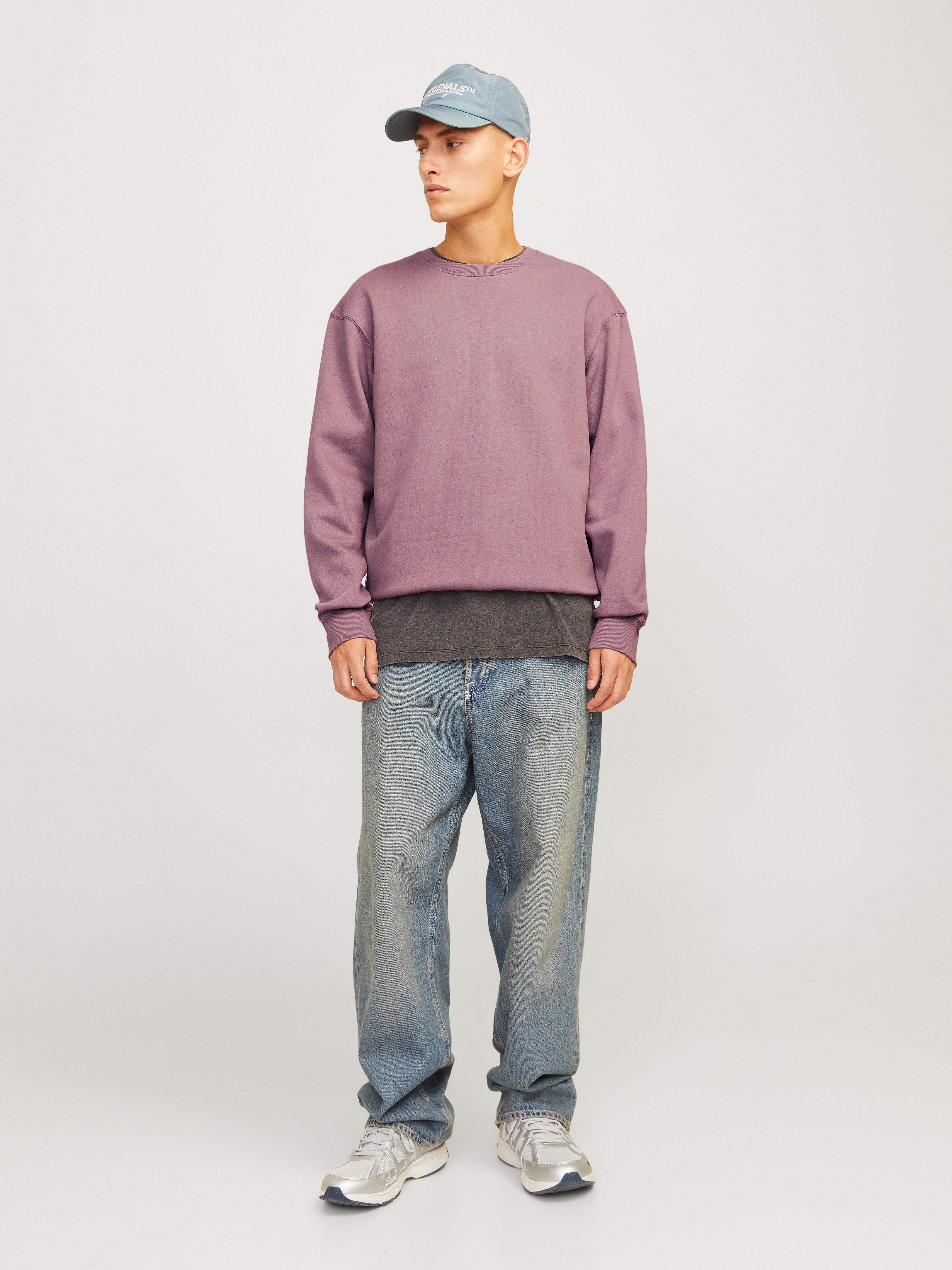 Plain Crew neck Sweatshirt