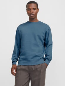 Jack & Jones Ensfarvet Sweatshirt -Oceanview - 12208182