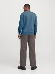Jack & Jones Ensfarvet Sweatshirt -Oceanview - 12208182