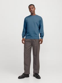 Jack & Jones Ensfarvet Sweatshirt -Oceanview - 12208182