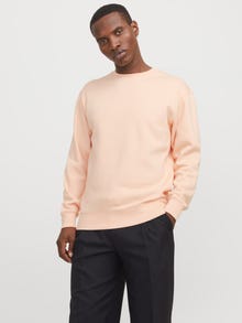 Jack & Jones Yksivärinen Svetari -Peach Parfait - 12208182