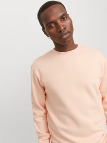 Jack & Jones Yksivärinen Svetari -Peach Parfait - 12208182