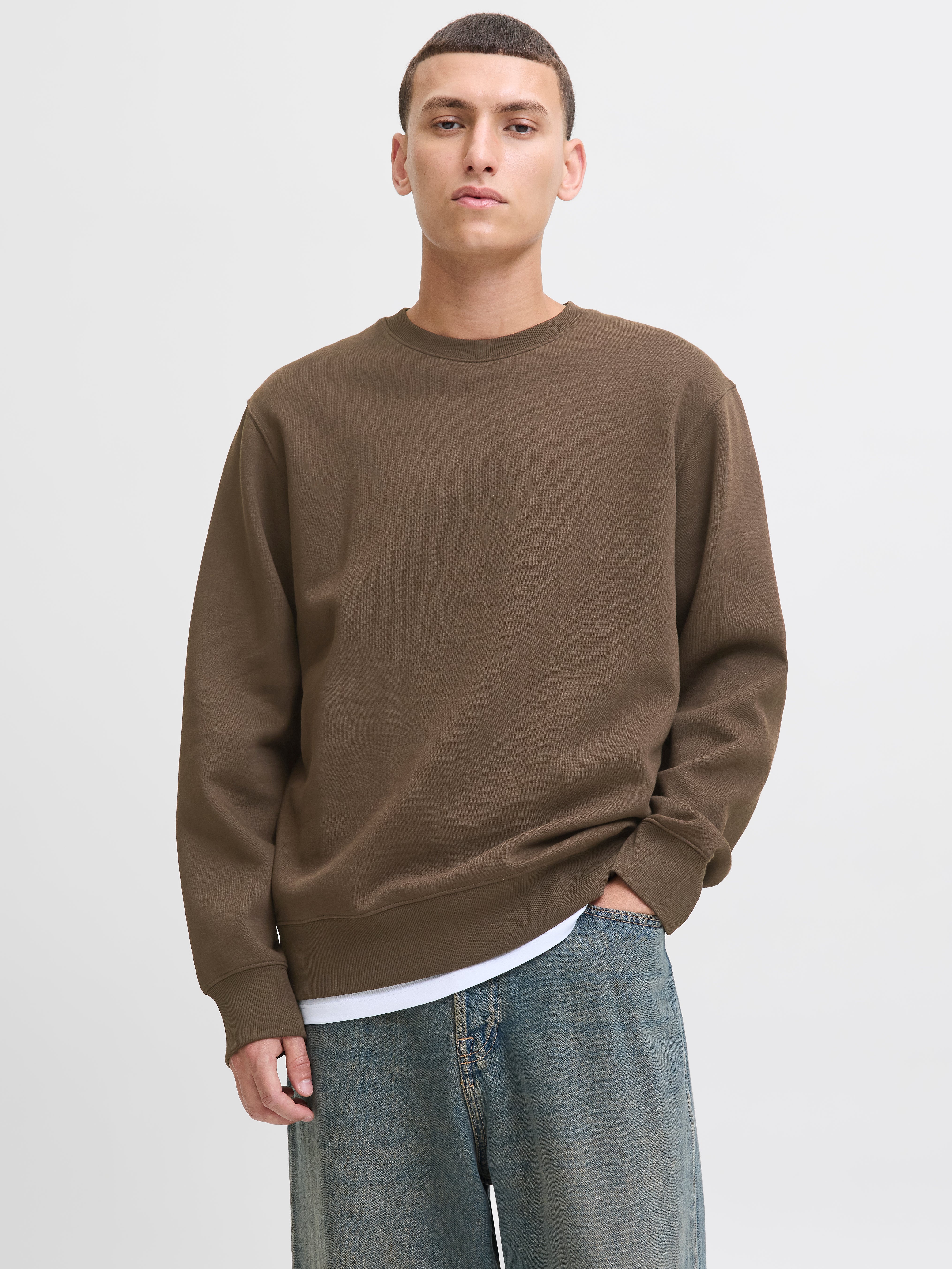 Thumbnail - Einfarbig Sweatshirt