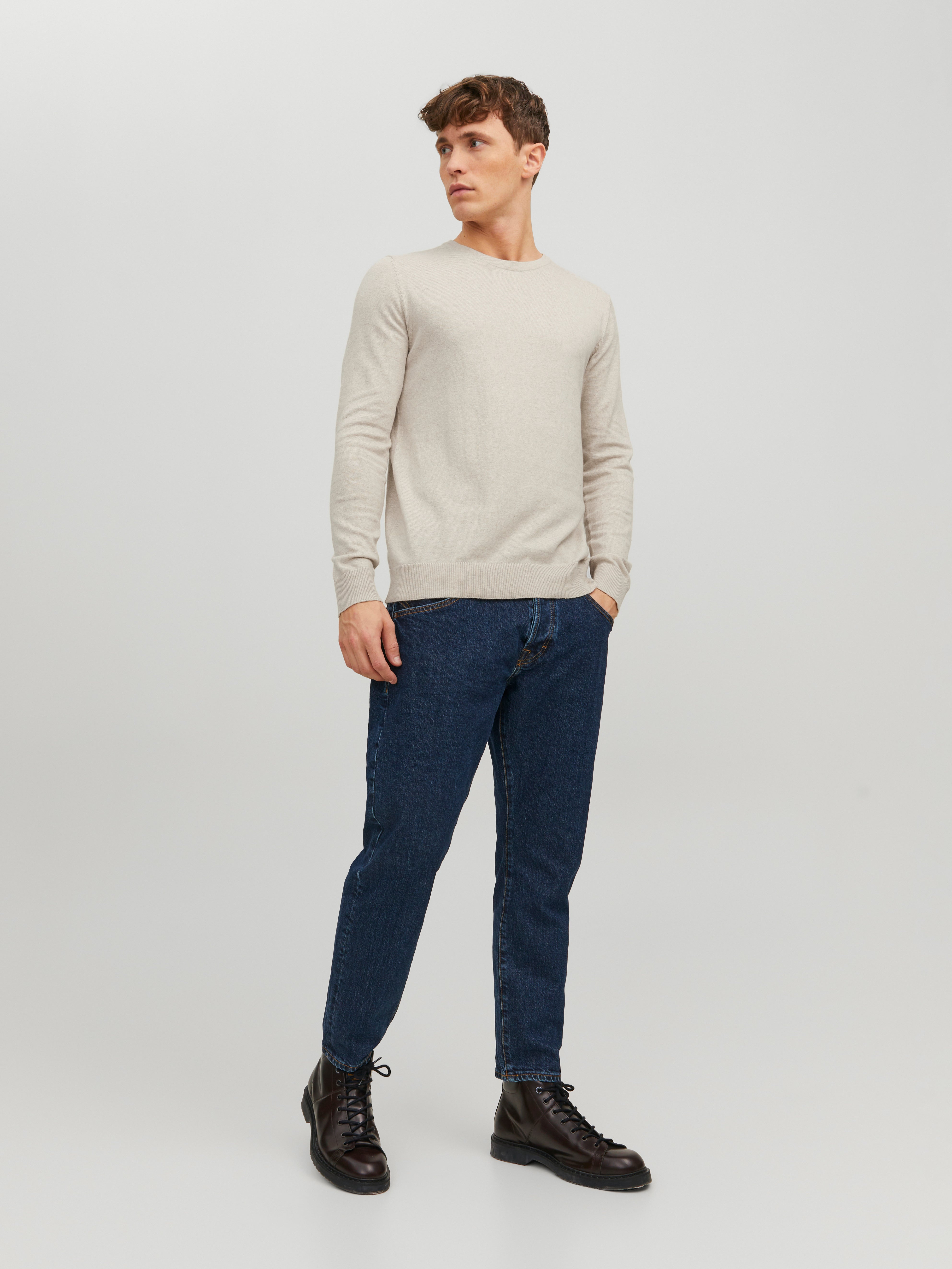 Pull à col rond en coton texturé pour homme | Ralph Lauren® FR