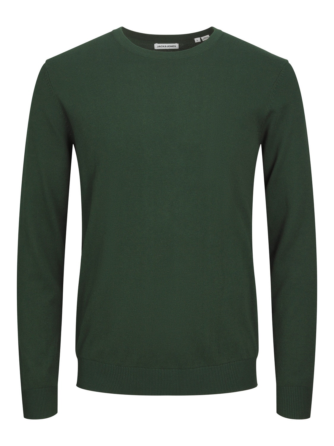 Jack & Jones Gładki Sweter z dzianiny z okrągłym dekoltem -Mountain View - 12208364