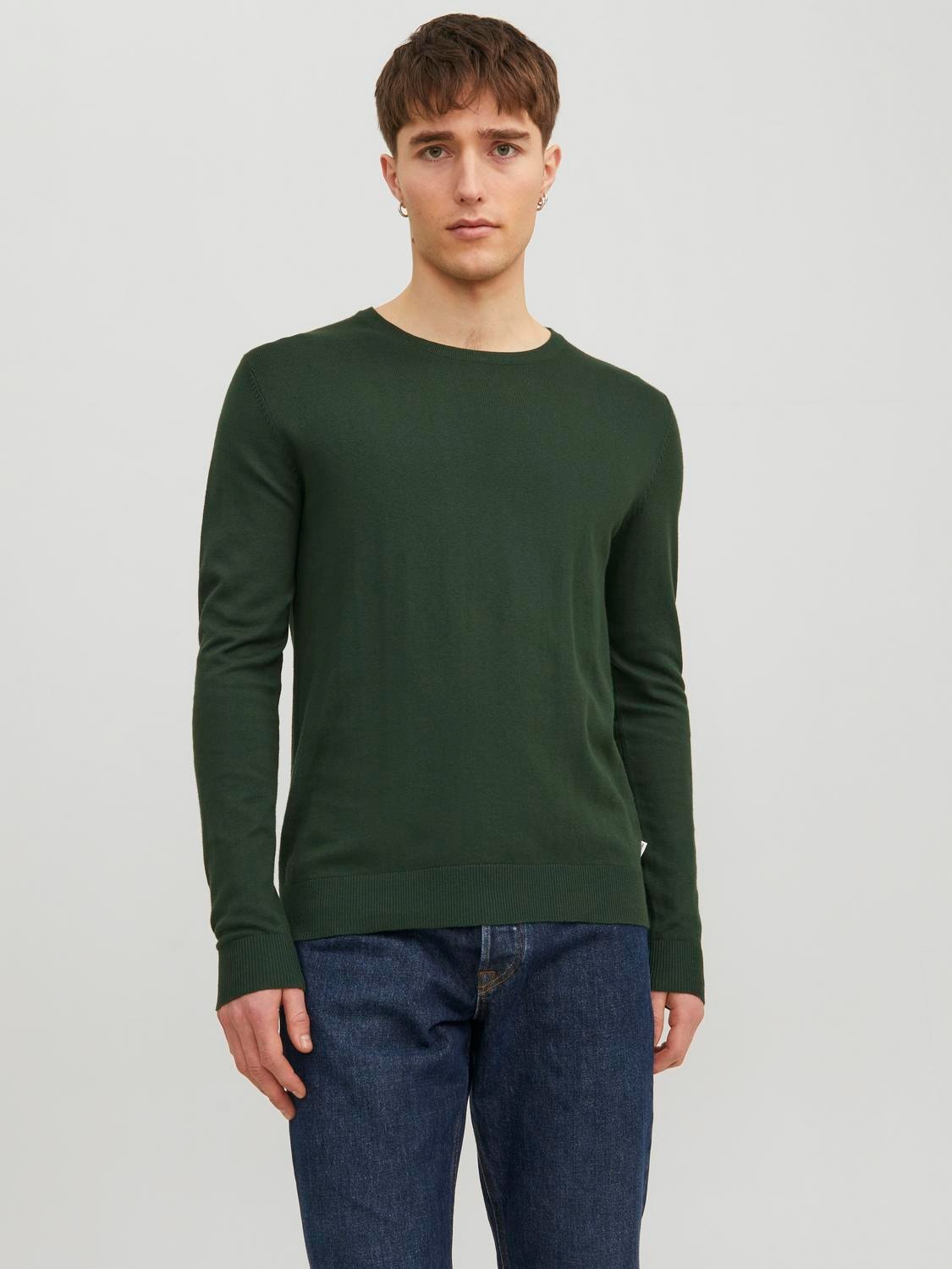 Jack & Jones Maglione con collo a girocollo -Mountain View - 12208364