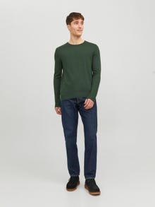 Jack & Jones Plain Crew Neck Jumper -Mountain View - 12208364