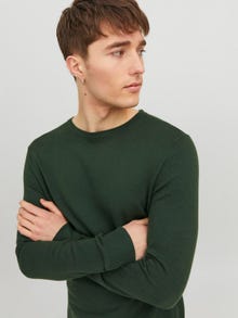 Jack & Jones Bez vzoru Svetr s okrouhlým výstřihem -Mountain View - 12208364