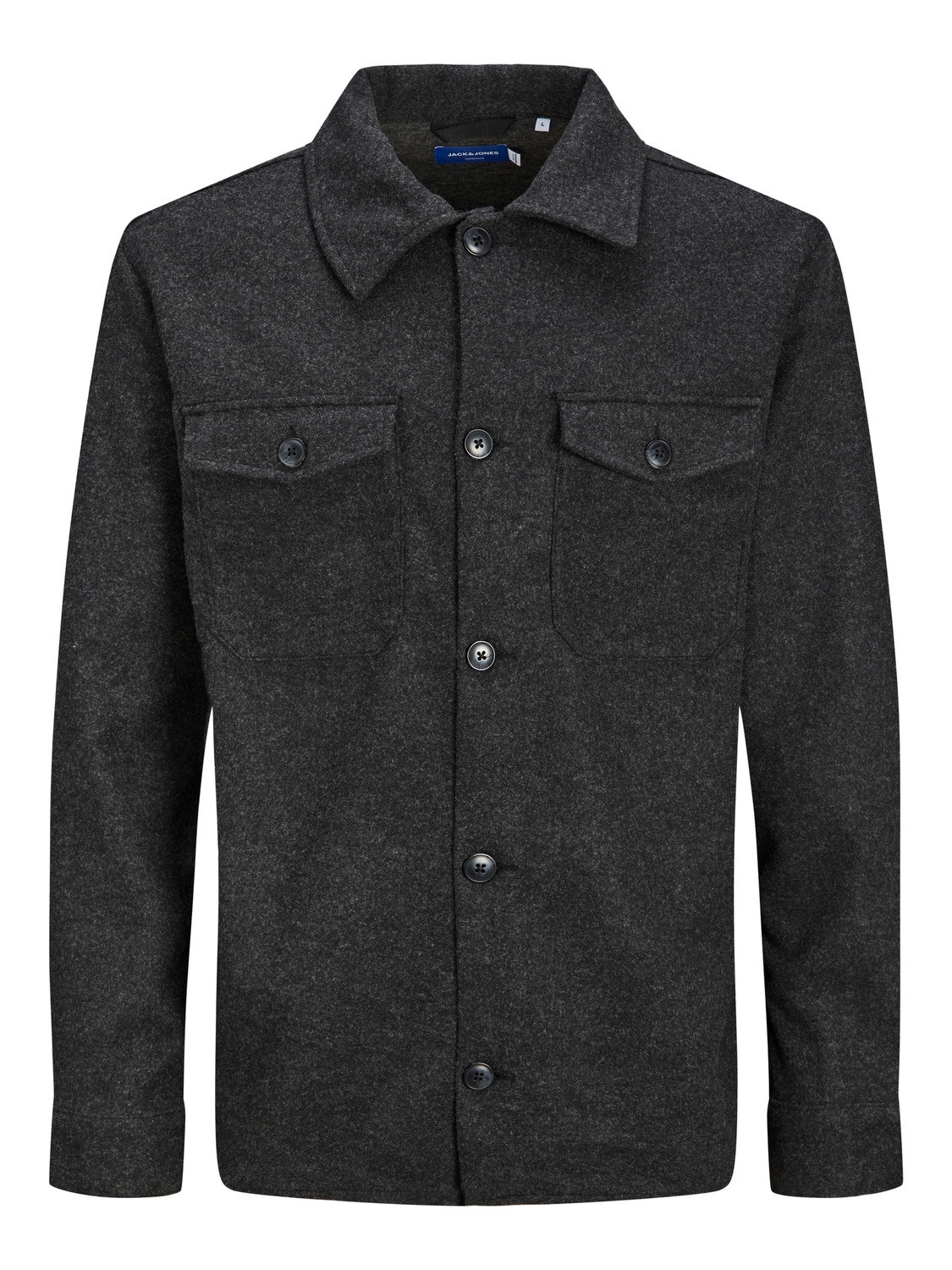 Jack & Jones Regular Fit Volnočasová košile -Black - 12209271