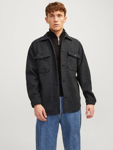 Jack & Jones Regular Fit Avslappnad skjorta -Black - 12209271