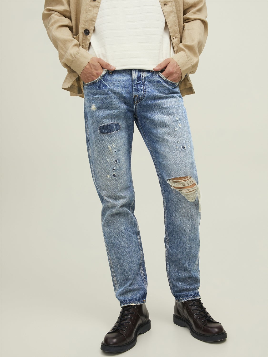 Jjimike Colt Sfi 024 Tapered Fit Jeans