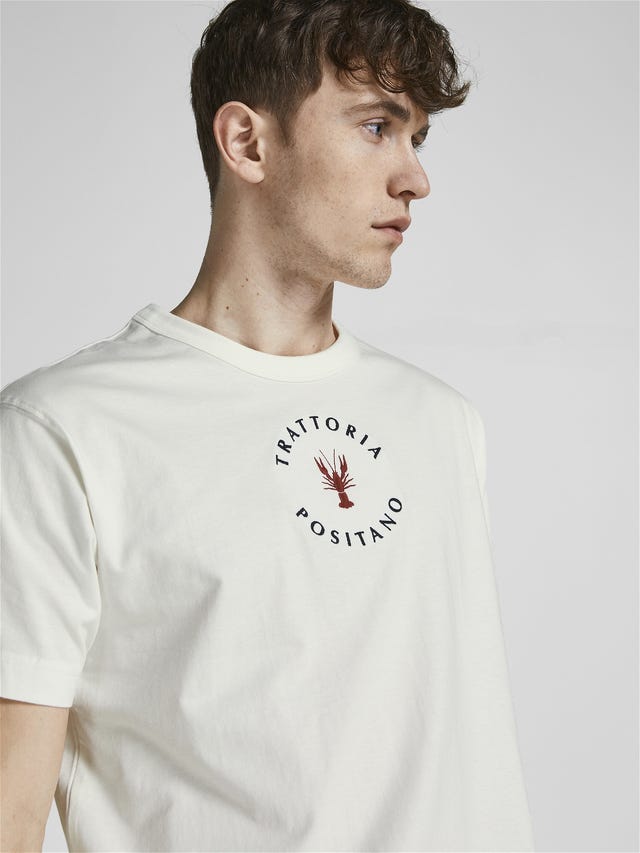 Jack & Jones Text Crew neck T-shirt - 12209827