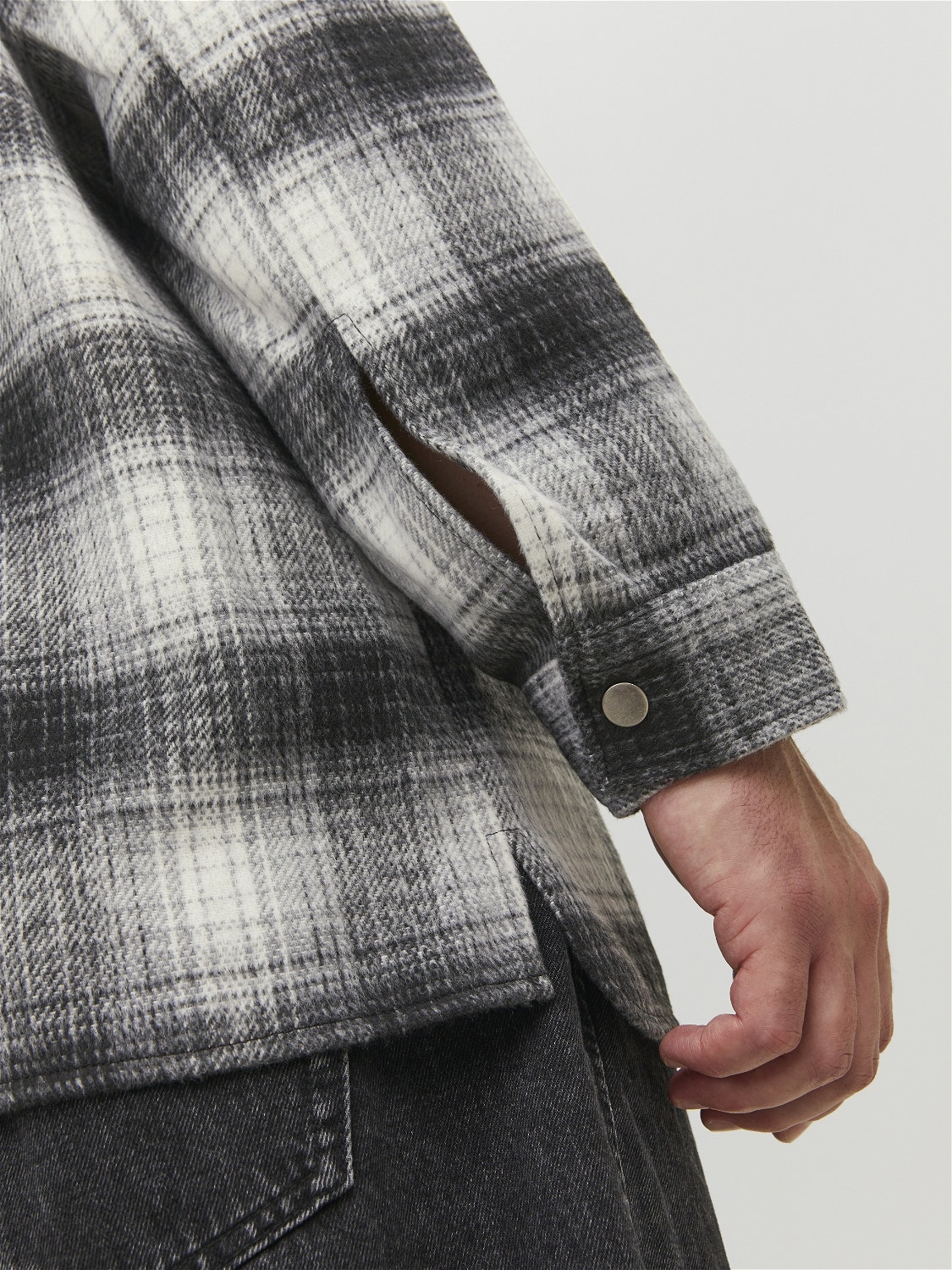 Jack & Jones Plus Size Jacket -Grey Melange - 12209914