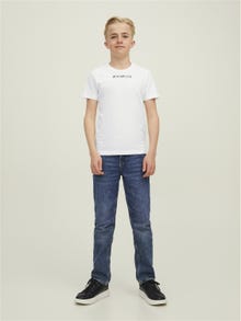 Jack & Jones Poikien Painettu T-paita -Cloud Dancer - 12209935