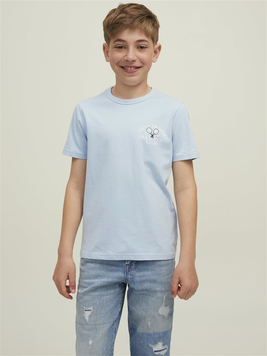 sconto 50% Jack & Jones T-shirt MODA BAMBINI Camicie & T-shirt Glitter Blu 176 