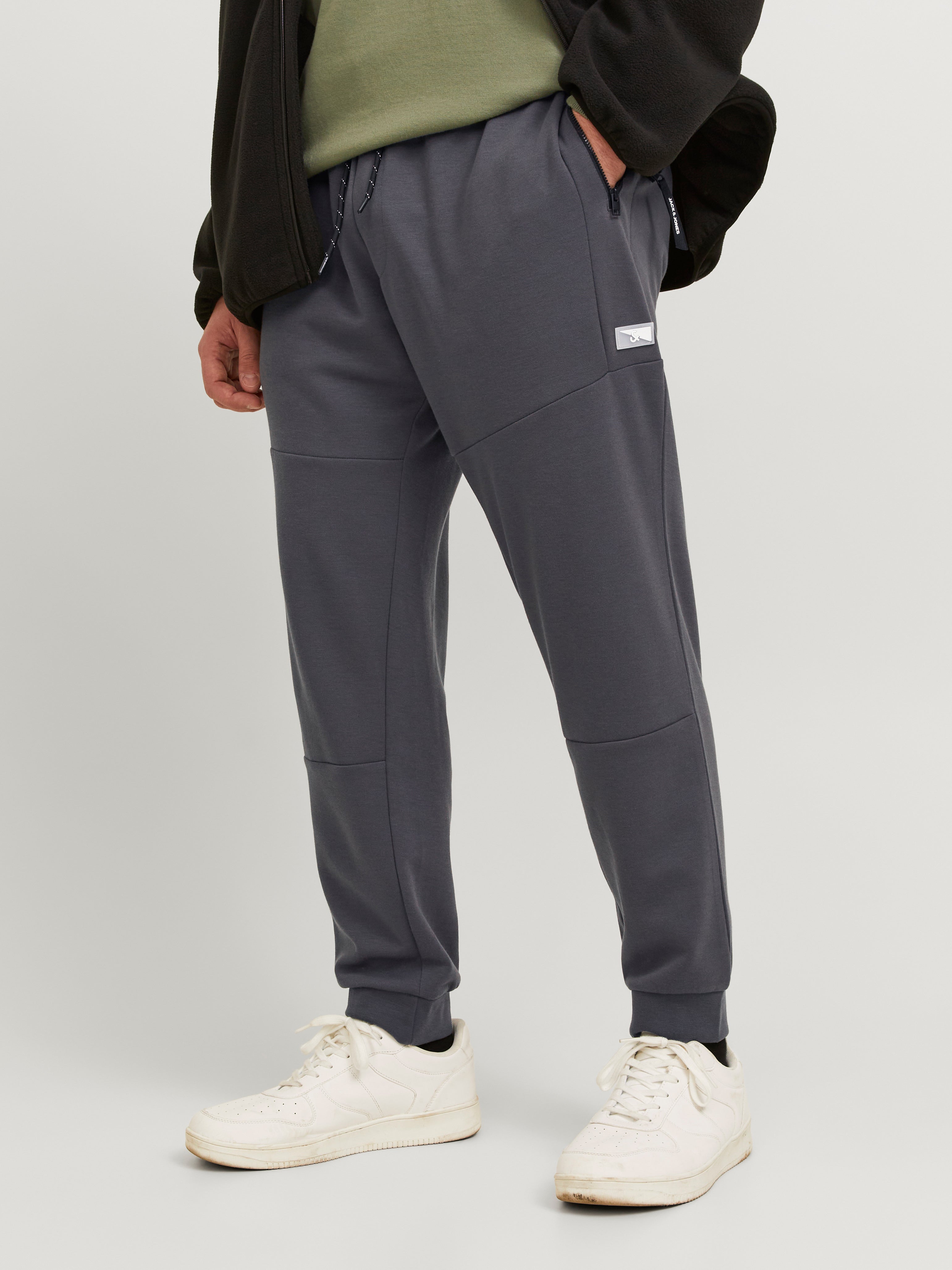 Jack & Jones Plus Size Regular Fit Joggers - 12209984