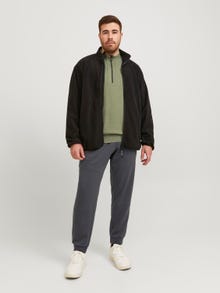 Jack & Jones Plus Size Regular Fit Sweatpants -Asphalt - 12209984