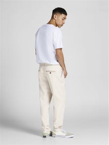 Jack & Jones Carrot Fit Chino trousers -White Pepper - 12210125