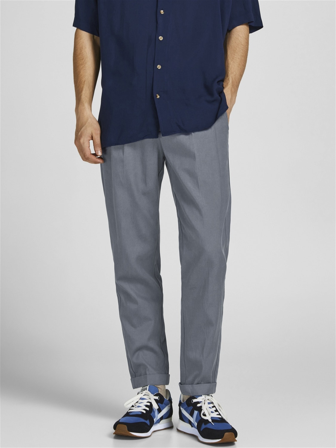 Jack & Jones Pantalones chinos Regular Fit -Grasaille - 12210162