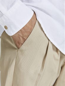 Jack & Jones Regular Fit Puuvillased püksid -Oxford Tan - 12210190