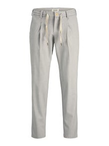 Jack & Jones Carrot fit Plátěné kalhoty Chino -Light Grey Melange - 12210219