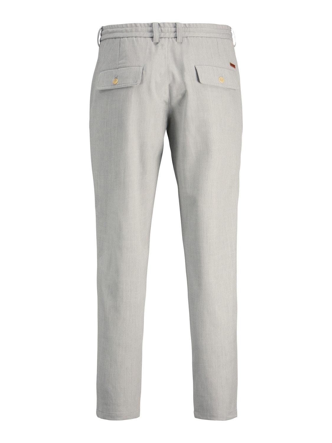 Jack & Jones Calças Chino Carrot fit -Light Grey Melange - 12210219