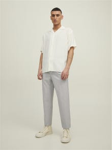 Jack & Jones Carrot fit Chinos -Light Grey Melange - 12210219