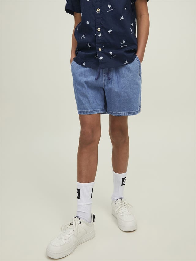 Jack & Jones Regular Fit Denim shorts Voor jongens - 12210579