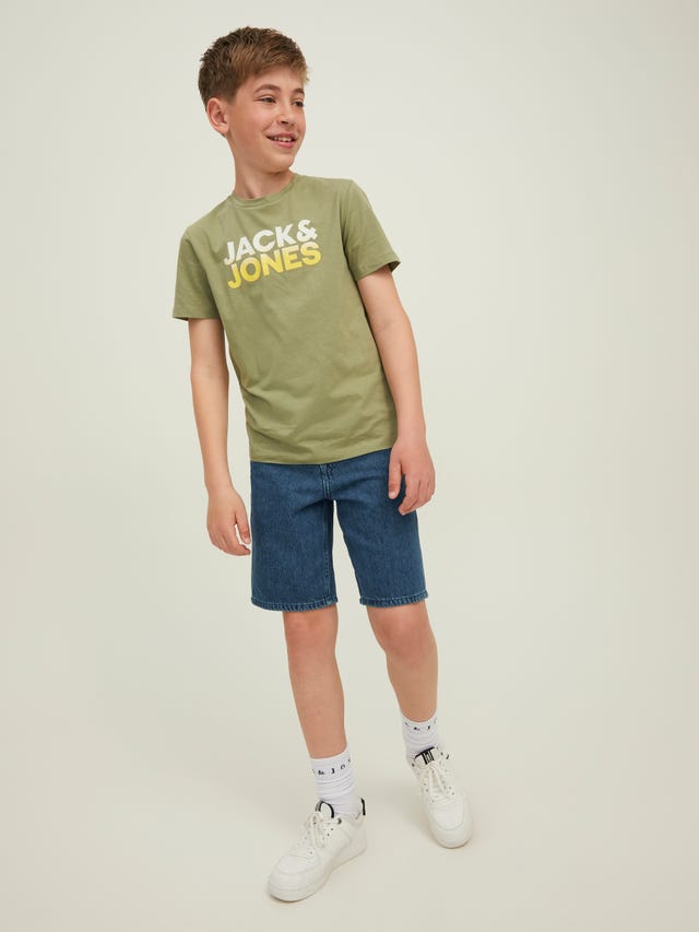 Jack & Jones Relaxed Fit Jeans Shorts Für jungs - 12210644