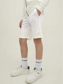 Jack & Jones Regular Fit Sweat shorts For boys -White - 12210759