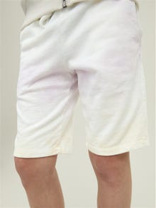 Jack & Jones Regular Fit Szorty dresowe Dla chłopców -White - 12210759