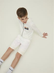 Jack & Jones Regular Fit Sweat shorts For boys -White - 12210759