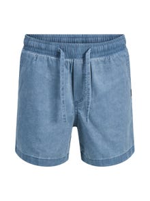 Jack & Jones Regular Fit Jogger shorts Per Bambino -Bluefin - 12210818