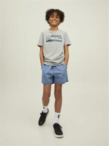 Jack & Jones Regular Fit Jogger shorts Voor jongens -Bluefin - 12210818