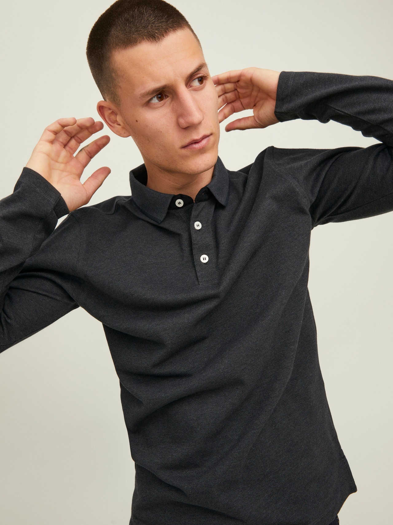 Jack and jones long sleeve polo Clearance